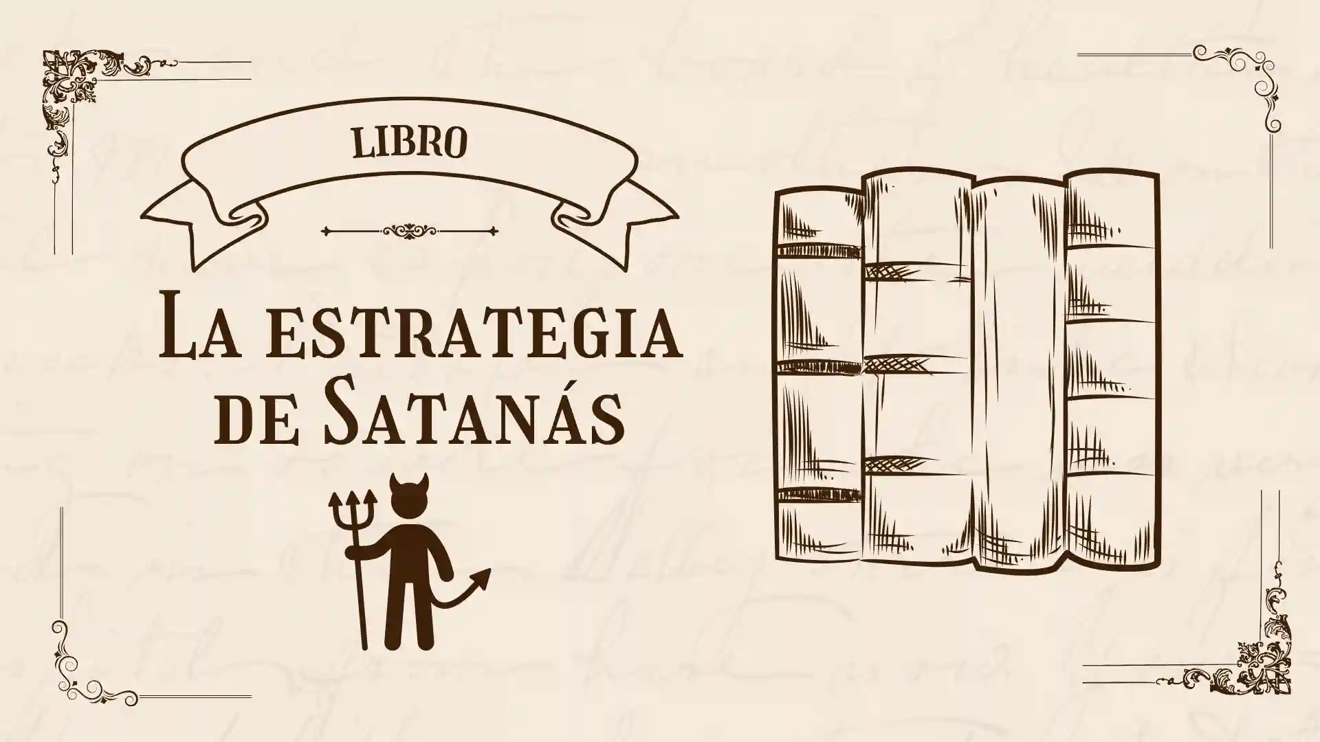 Portada de La estrategia de Satanas