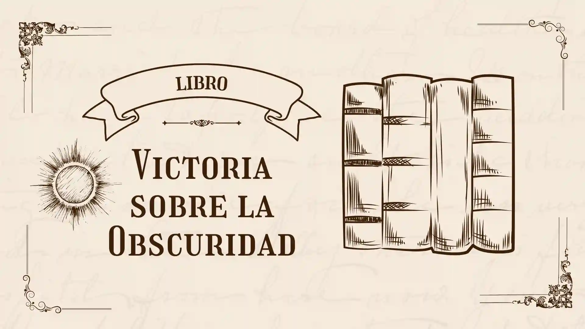 Portada de Victoria sobre la Obscuridad